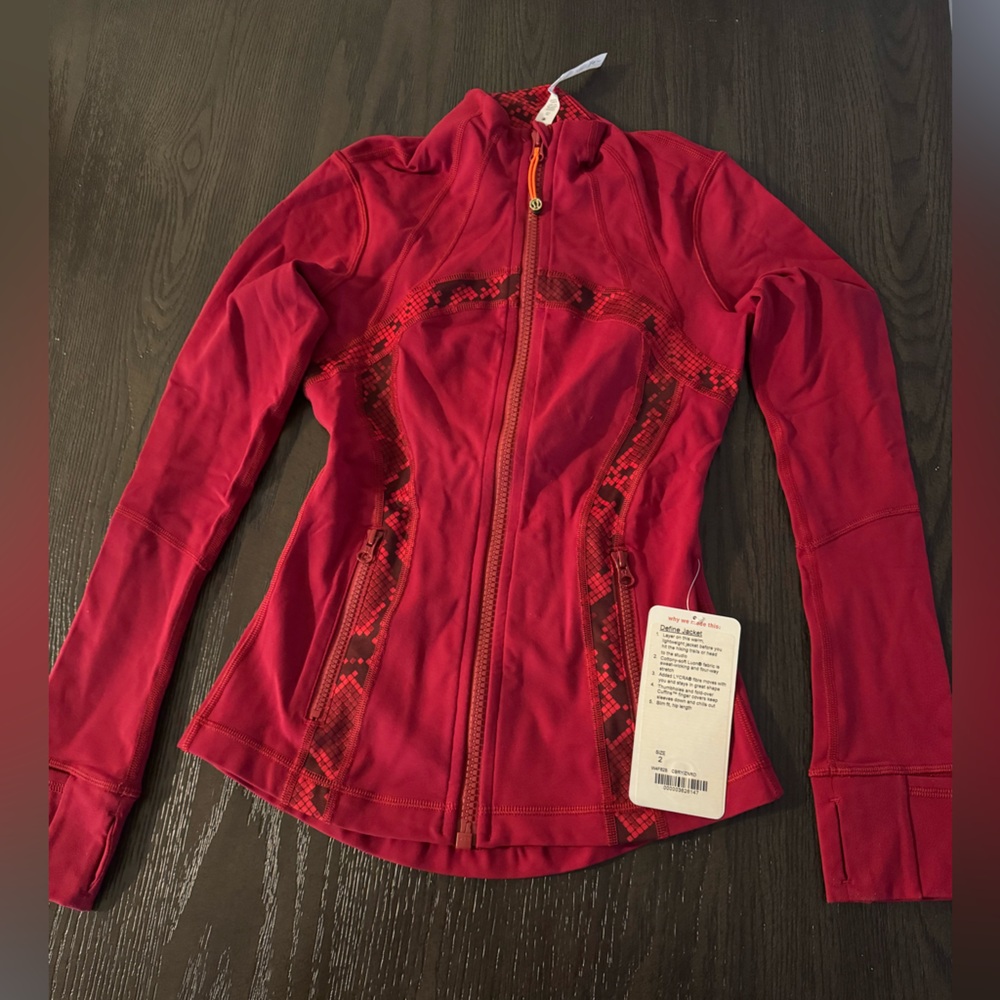 lululemon athletica Red Define Jacket